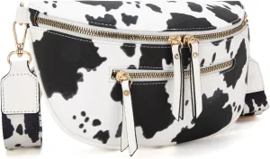 Montana West Crossbody Bags for Women Bum Bag Sling Purse with Adjustable Strap