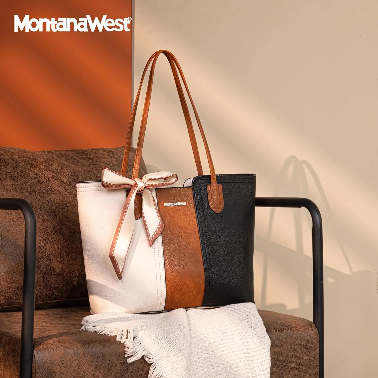 Montana West Tote Bags for Women Medium Top Handle Satchel Purses
