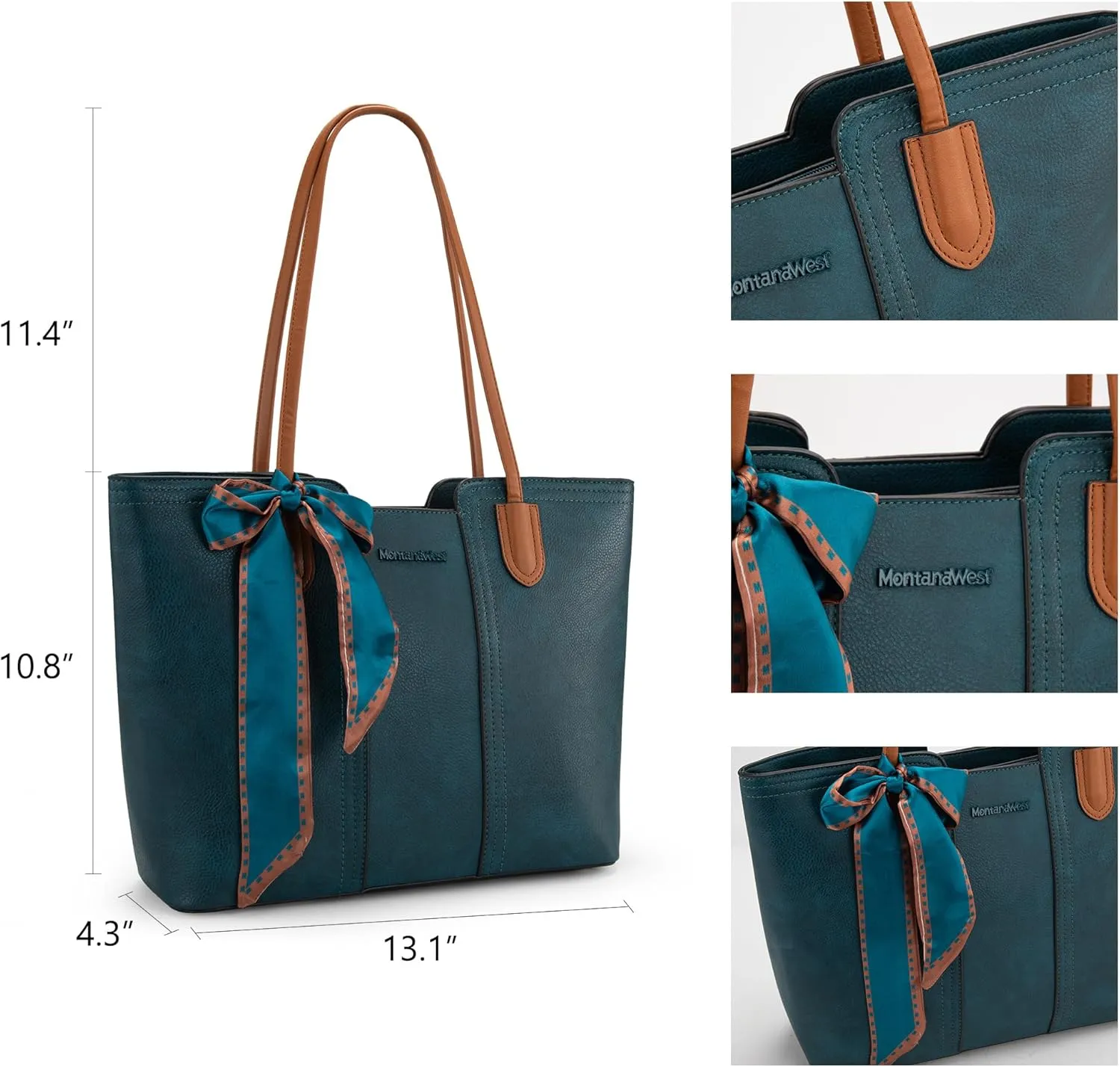Montana West Tote Bags for Women Medium Top Handle Satchel Purses
