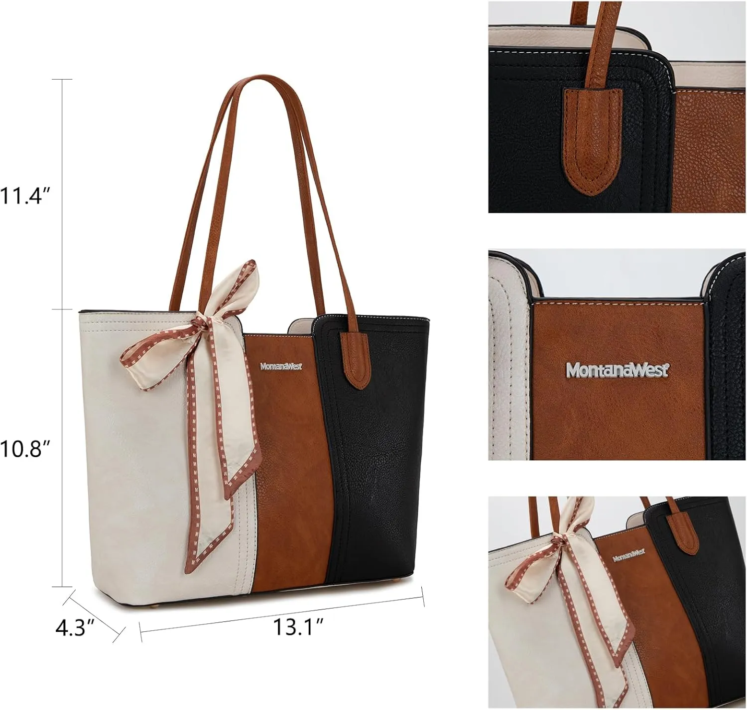 Montana West Tote Bags for Women Medium Top Handle Satchel Purses