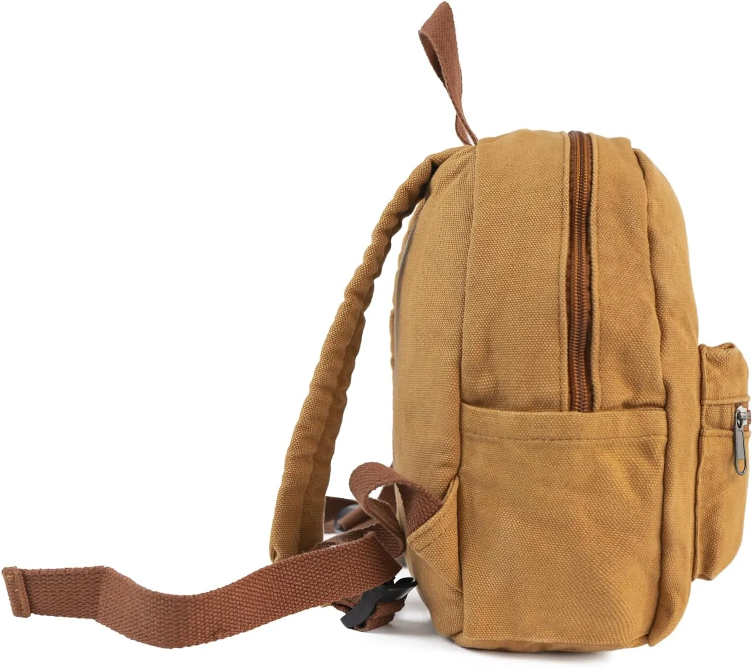 MT WORLD Personalized Mini Canvas Toddler Backpack - Custom Monogram Infant Vintage Backpack