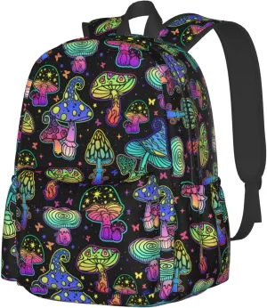 Mushroom Backpack 16 Inches Lightweight Travel Laptop Backpack