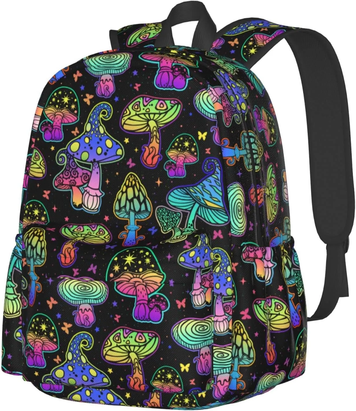Mushroom Backpack 16 Inches Lightweight Travel Laptop Backpack