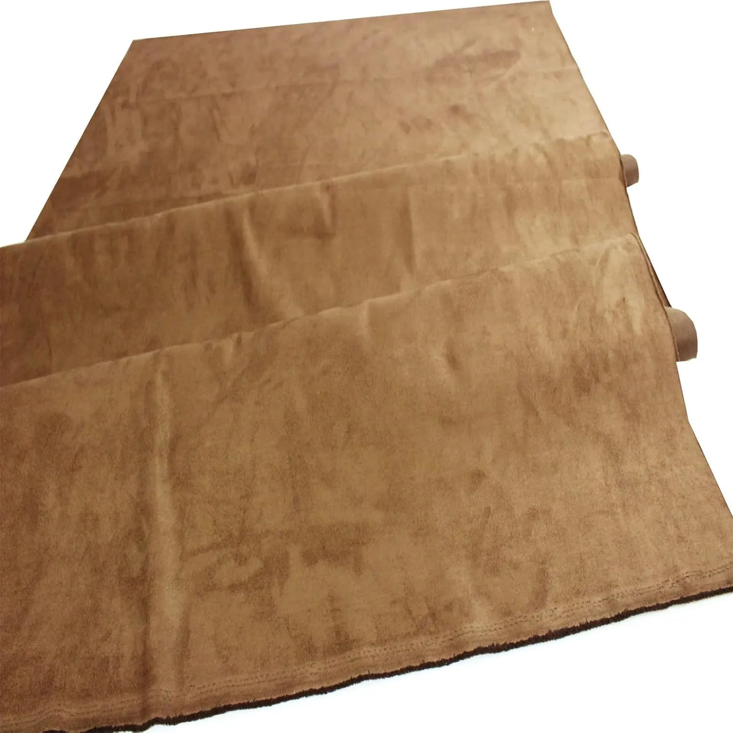 Mybecca Microsuede Suede Fabric Upholstery Drapery Furniture Cover & General Use Fabric 58/60" Width Sold Per Yard - Color: Mocka/Dark Beige by The Yard