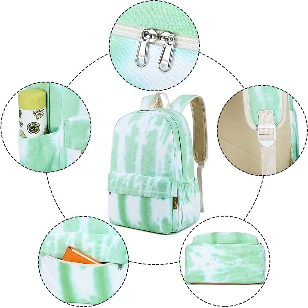 mygreen Kids Backpack, Kawaii Girls Backpack for School Ages 8-12