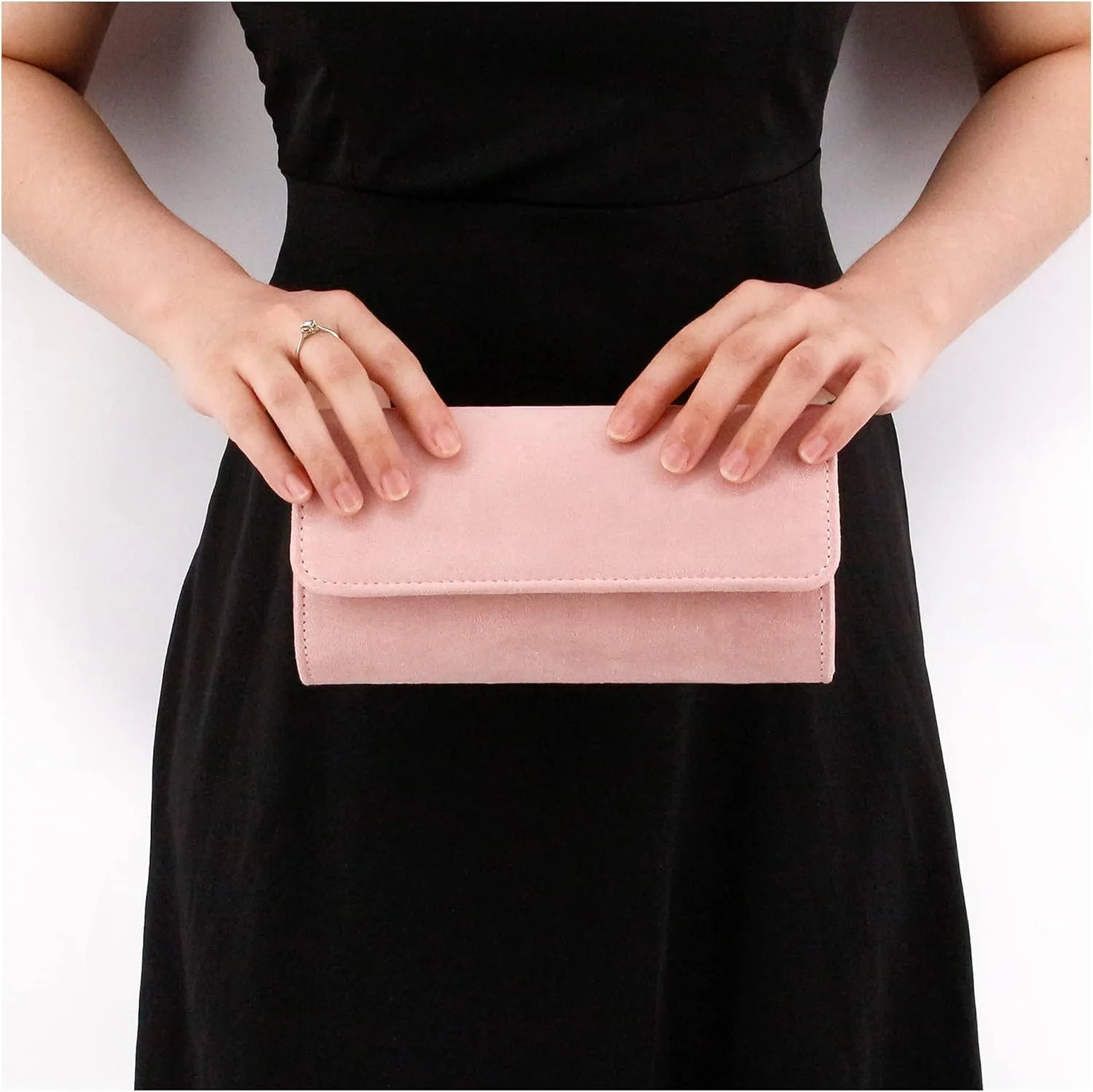 Naimo Flap Dazzling Small Clutch Bag Evening Bag With Detachable Chain