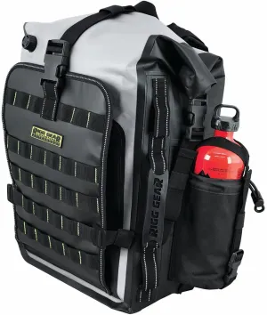 Nelson-Rigg Hurricane Waterproof Backpack/Tail Pack,Black/Gray, 30 Liters