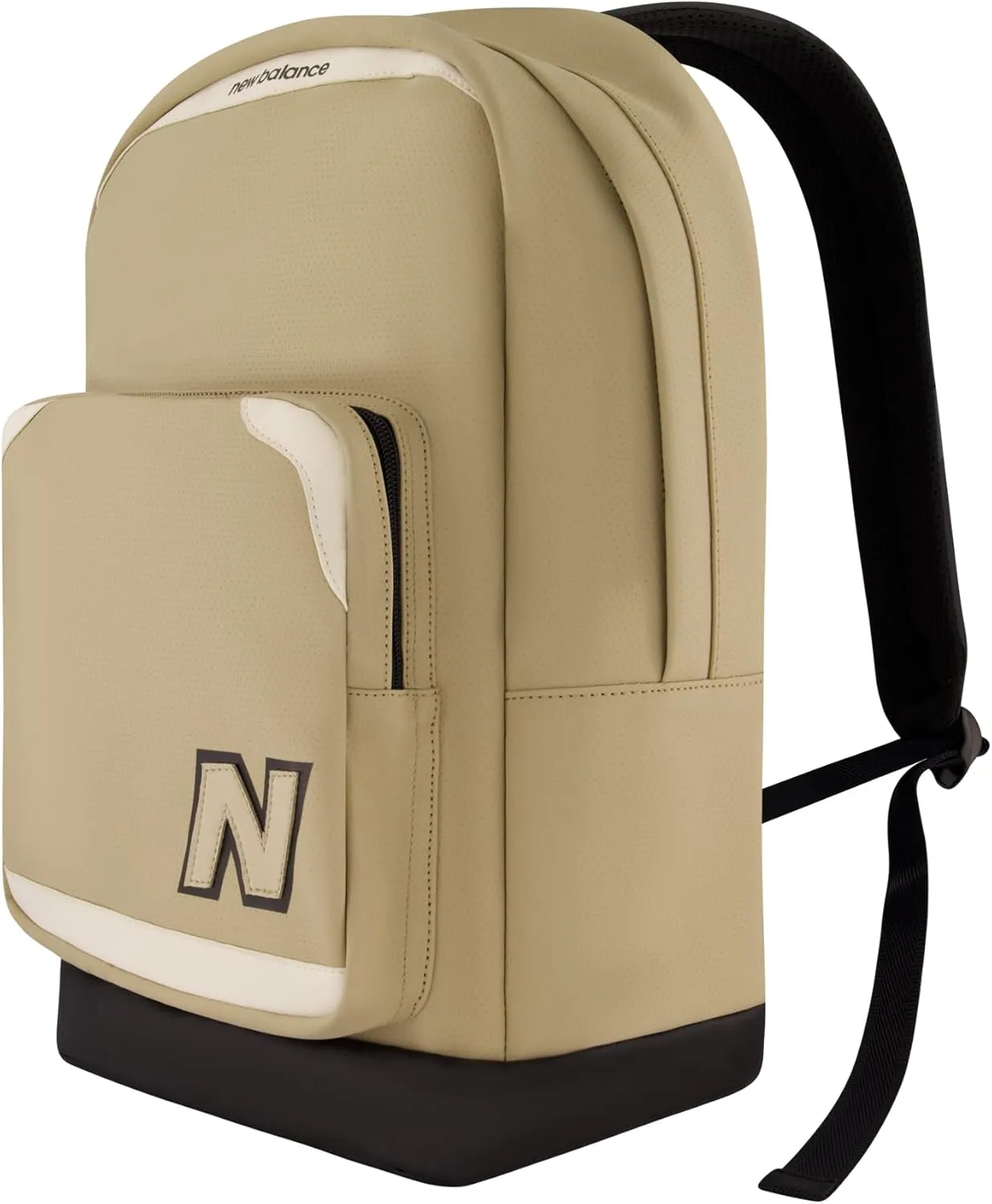 New Balance Laptop Backpack, Legacy Computer Travel Bag for Men and Women, Stone, 18.5 Inch