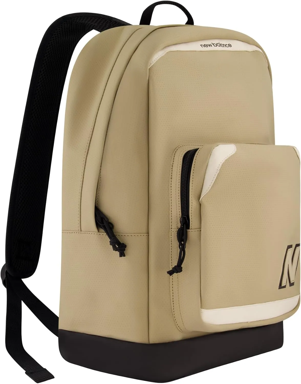 New Balance Laptop Backpack, Legacy Computer Travel Bag for Men and Women, Stone, 18.5 Inch