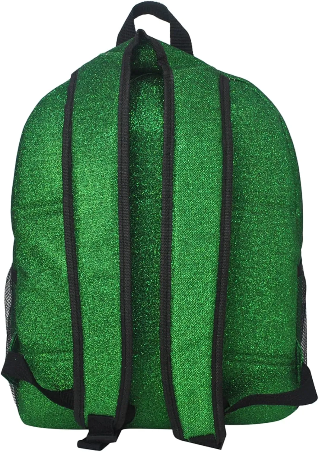 NGIL Glitter Canvas School Backpack for Cheer and Dance Teams, Sports Sparkle Backpack for Girls(Glitter-Green)