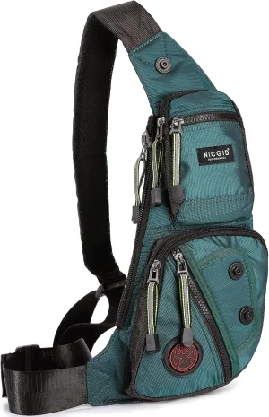 NICGID Sling Bag Chest Shoulder Backpack Crossbody Bags Casual Daypack for Men Women