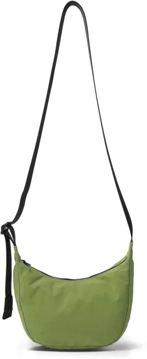 Nylon Crescent Bag - Casual Shoulder Crossbody with Adjustable Strap & Dual Interior Pockets