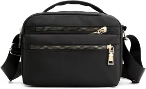 Nylon Crossbody Bag for Women, Waterproof Shoulder Purse Bag with Adjustable Strap, Crossbody Handbag for Women