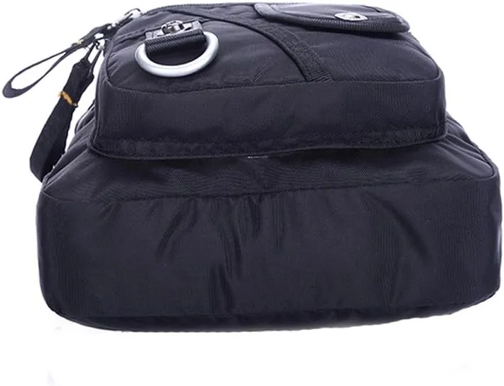 Nylon Sling Bag Small Backpack Crossbody Shoulder Bag Sling Pack