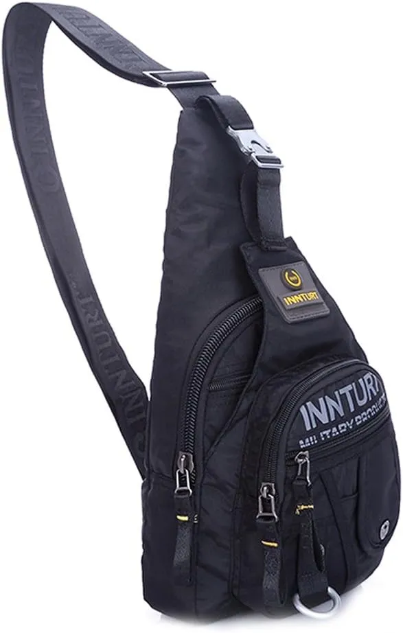 Nylon Sling Bag Small Backpack Crossbody Shoulder Bag Sling Pack