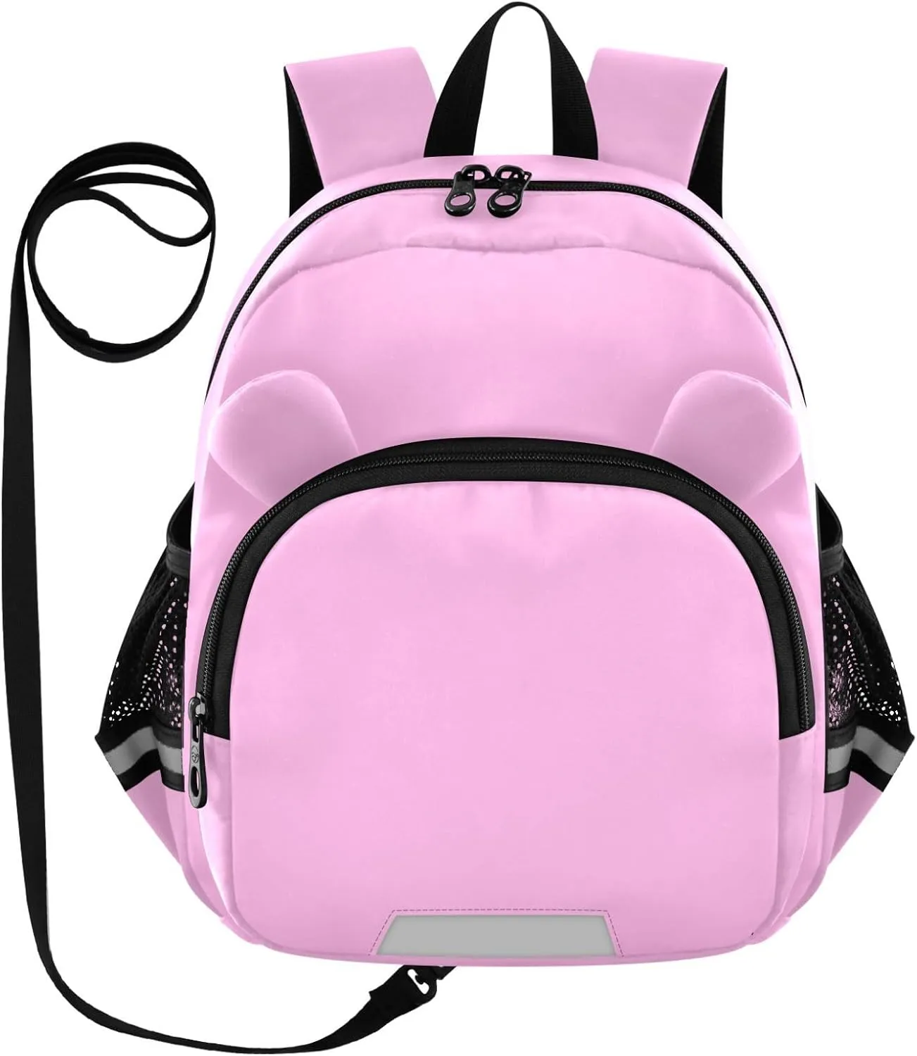 ODAWA Toddler Leash Backpacks, Pearl Pink Kids Travel Backpack for Airplane 3-6 Years