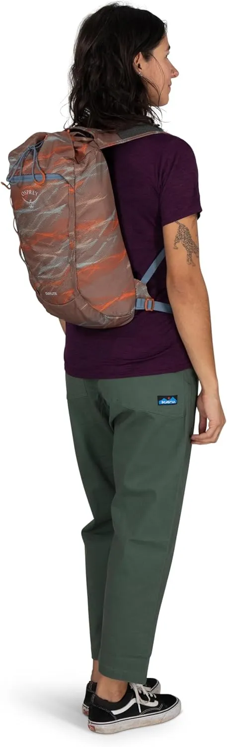 Osprey Daylite Cinch Backpack, Blue Spikemoss/Alkaline