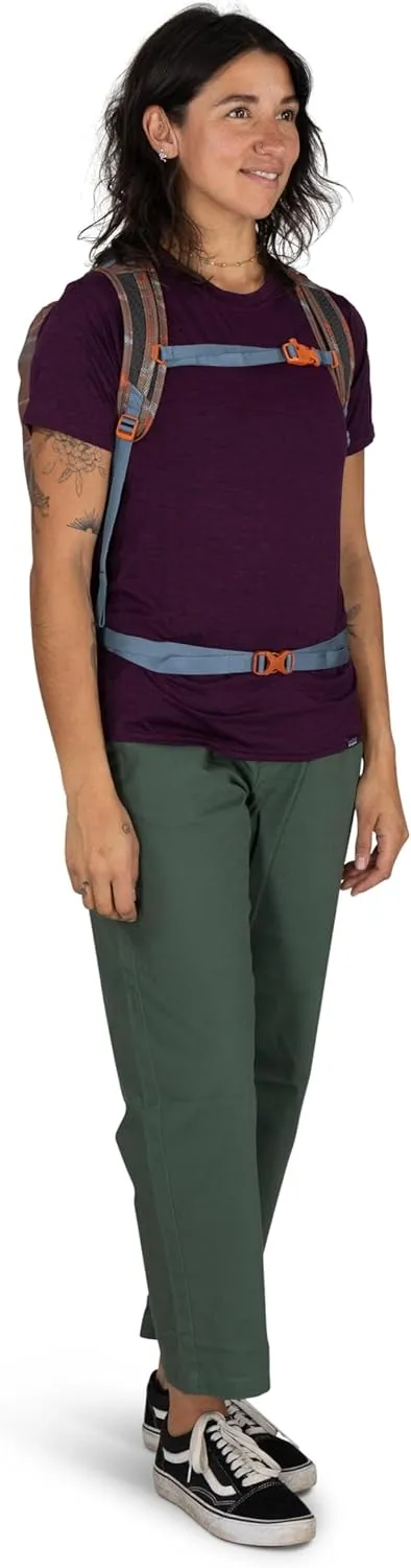 Osprey Daylite Cinch Backpack, Blue Spikemoss/Alkaline