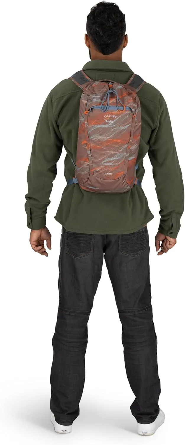 Osprey Daylite Cinch Backpack, Blue Spikemoss/Alkaline