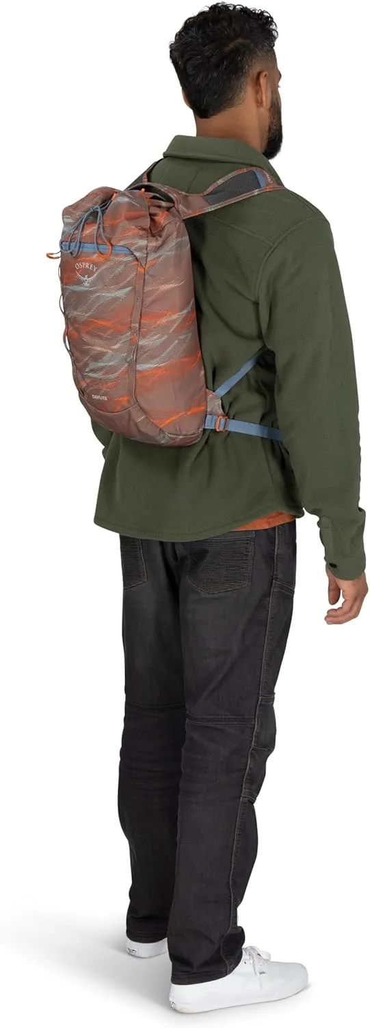 Osprey Daylite Cinch Backpack, Blue Spikemoss/Alkaline