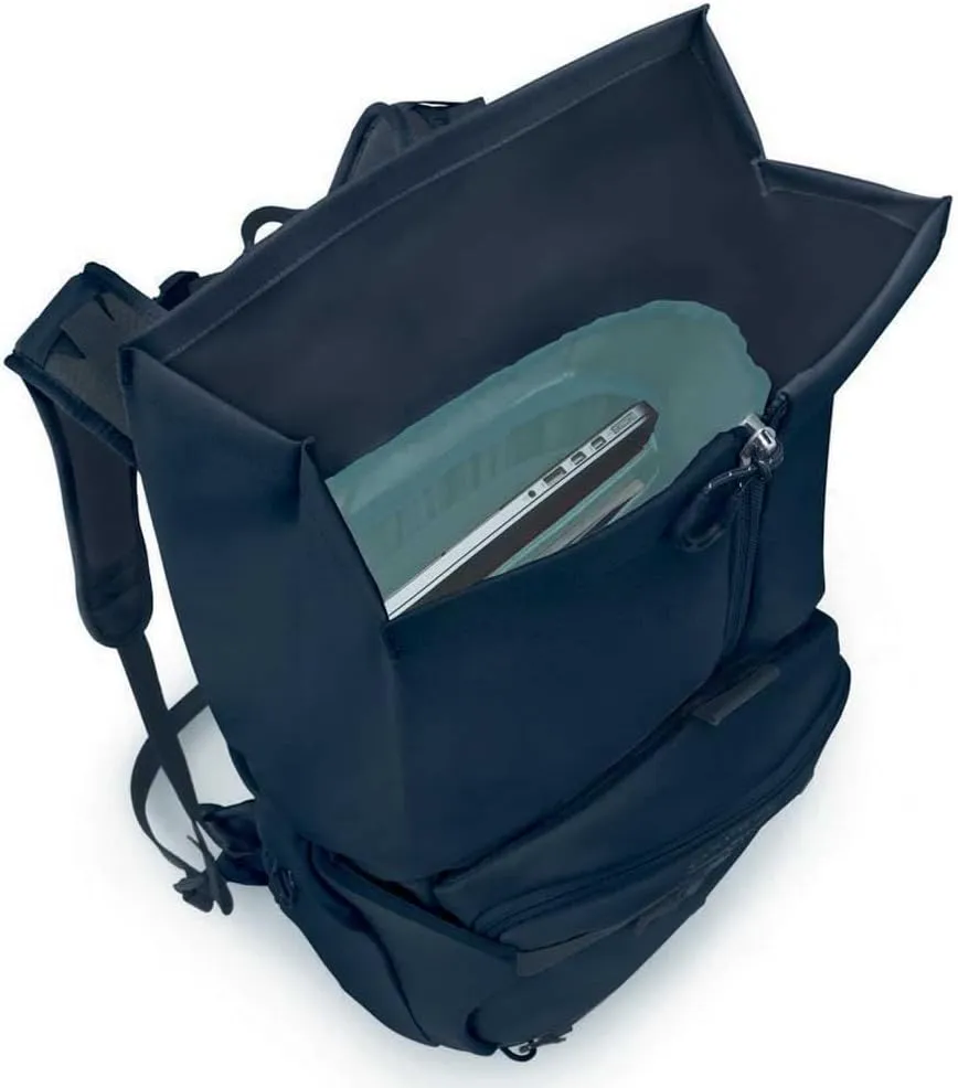 Osprey Metron 22L Roll Top Commuter Backpack, Black