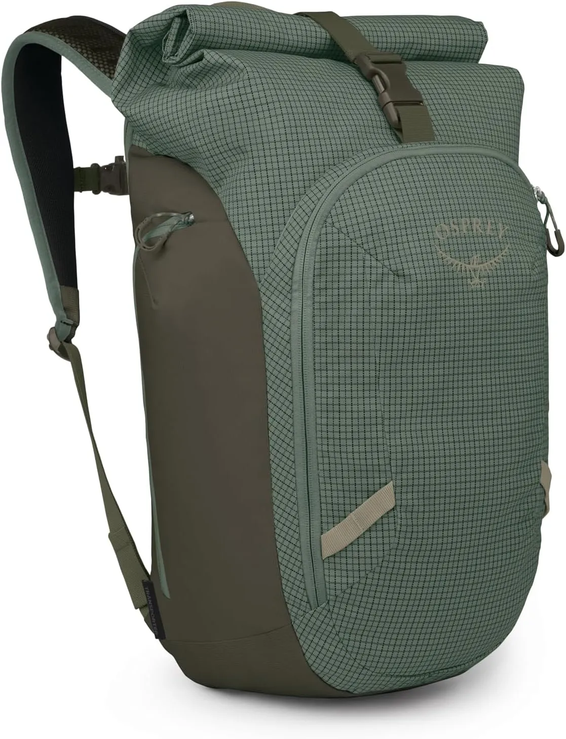 Osprey Transporter Roll Top Commuter Backpack, Pine Leaf