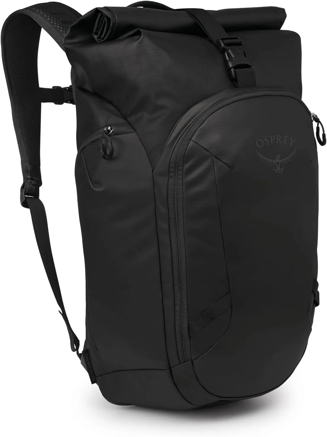 Osprey Transporter Roll Top Commuter Backpack, Raven Black