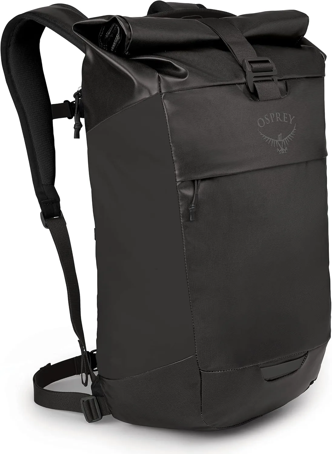 Osprey Transporter Roll Top Laptop Backpack, Black
