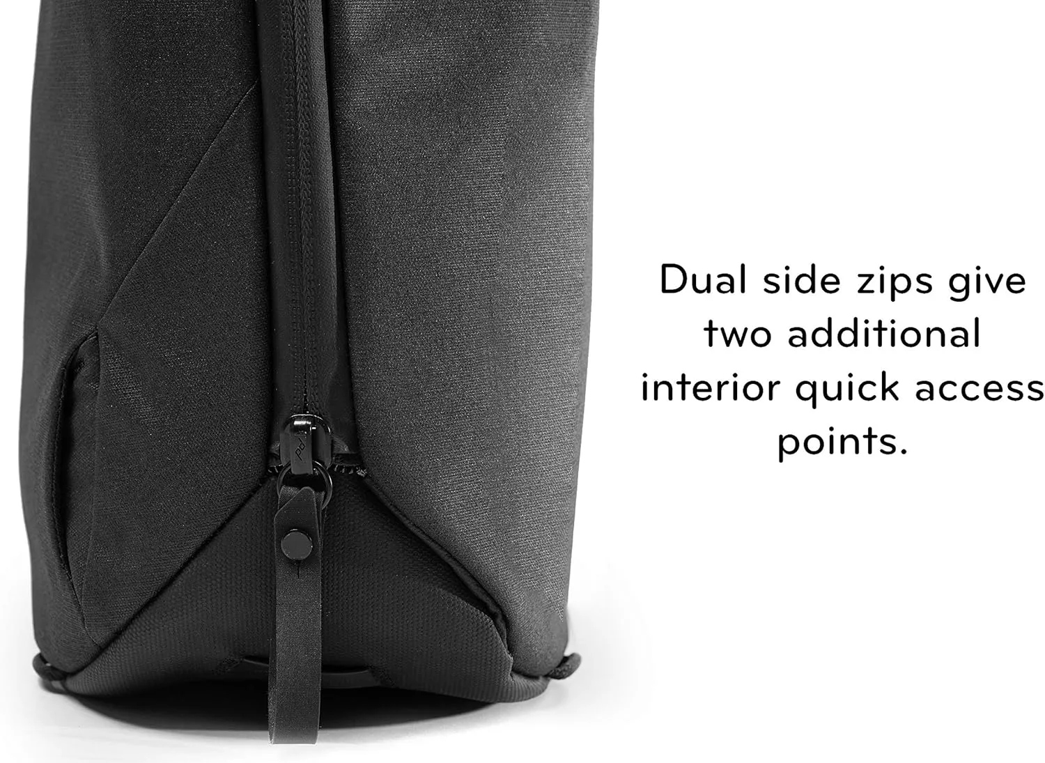 Peak Design Everday Totepack 20L Black, Urban Travel or Photo Carry (BEDTP-20-BK-2)