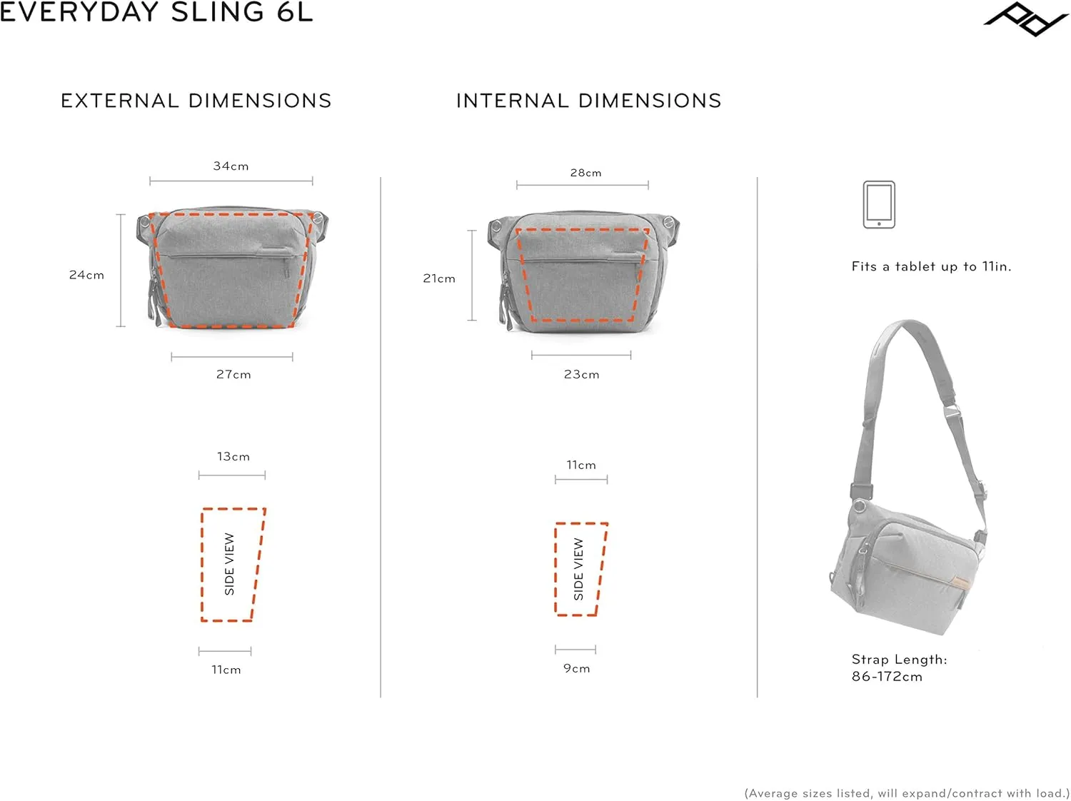 Peak Design Everyday Sling 6L