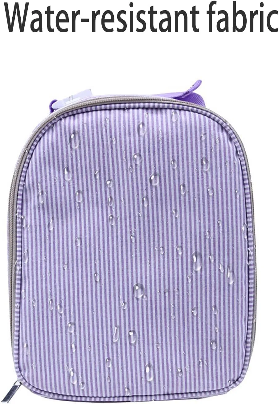 Personalized Baby Backpacks | Monogrammed Toddler Backpacks | Seersucker Backpack | Preschool Book Bag, Pink, Travel bag