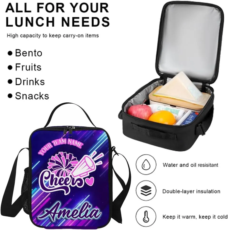 Personalized School Backpack for Boys Girls with Lunch Box Bag,Custom Toddler Backpack for Boys Girls