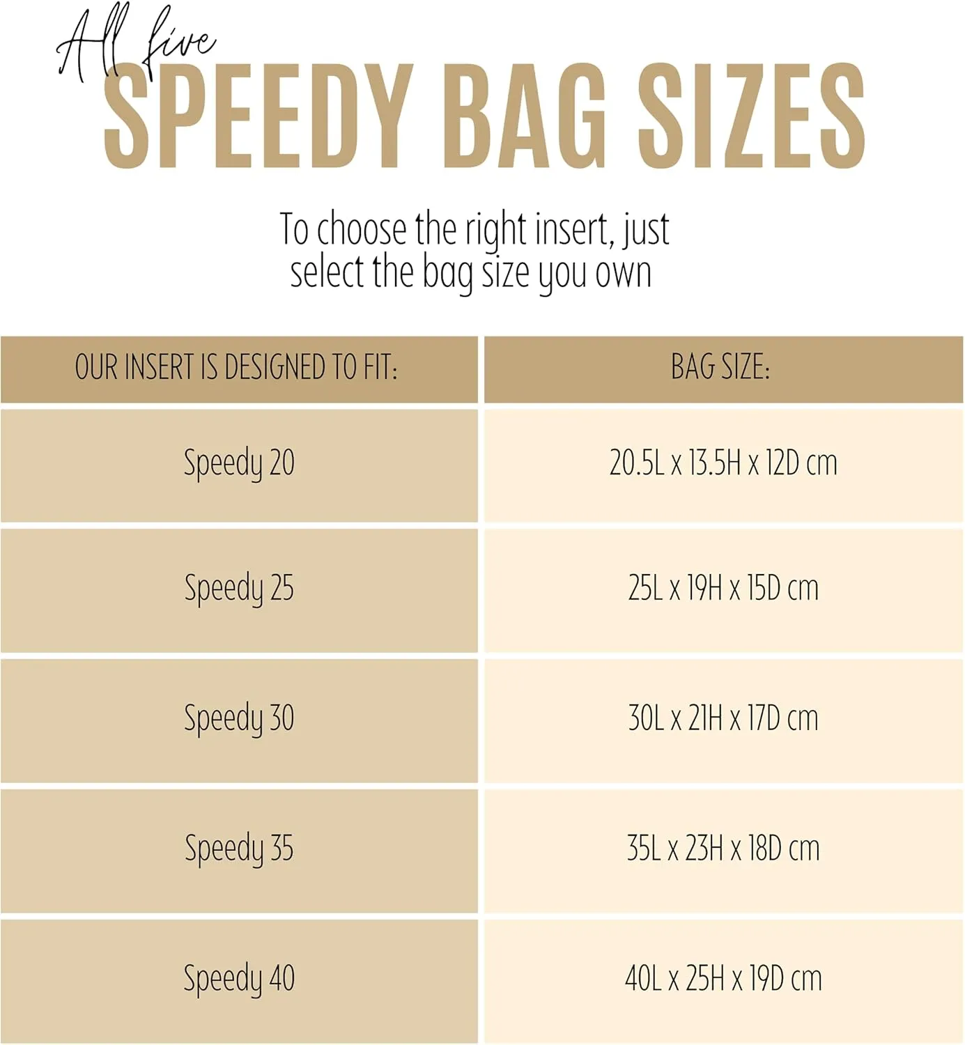 Premium Purse Organizer compatible with Lv Speedy 30 Organizer Insert - Handmade Smooth Natural Silk Bag Organizer, Perfect Fit for 16/20/25/30/35/40 (Brown, For Speed* 30)
