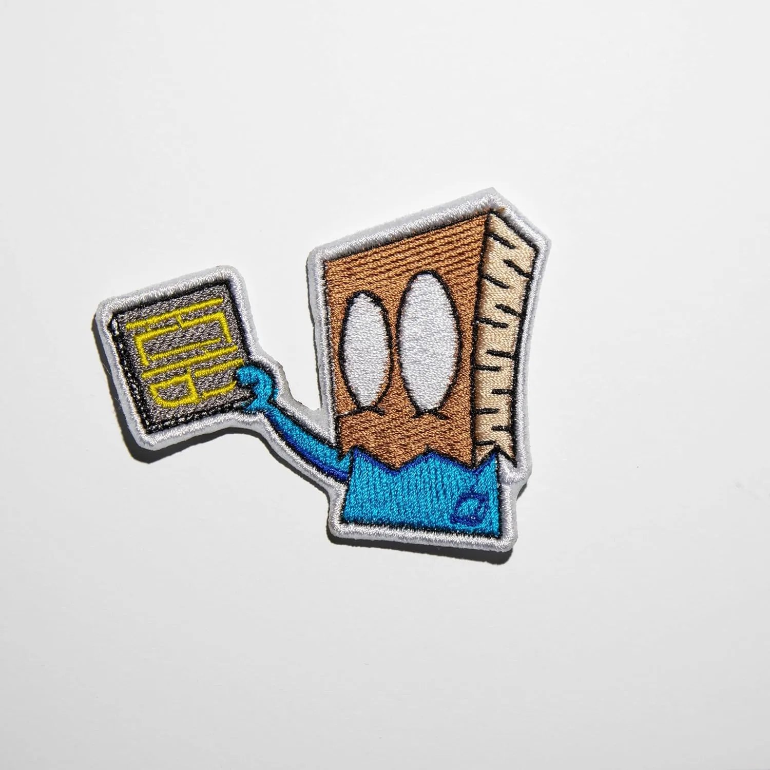 Premium Quality Bag of Expressions: Carry a Playful Face Everywhere with Our Face-in-a-Bag Patch