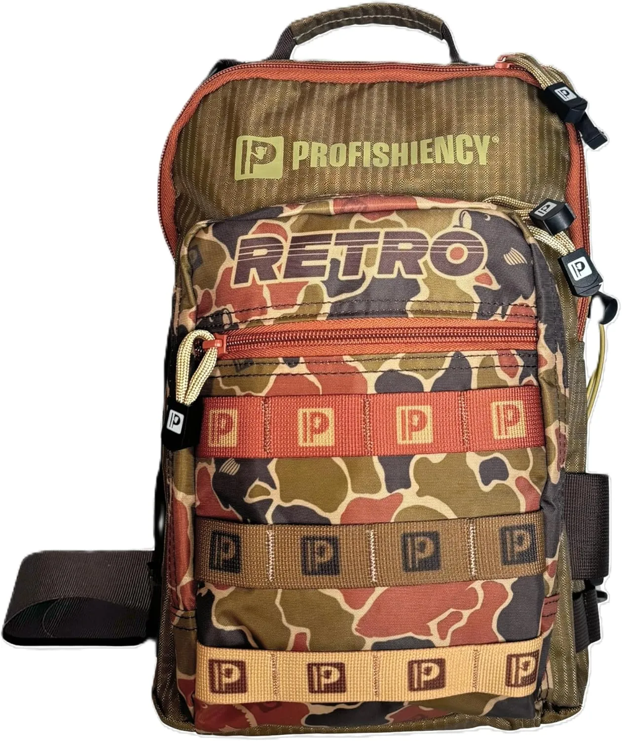 ProFISHiency Retro Green Tackle Sling Bag