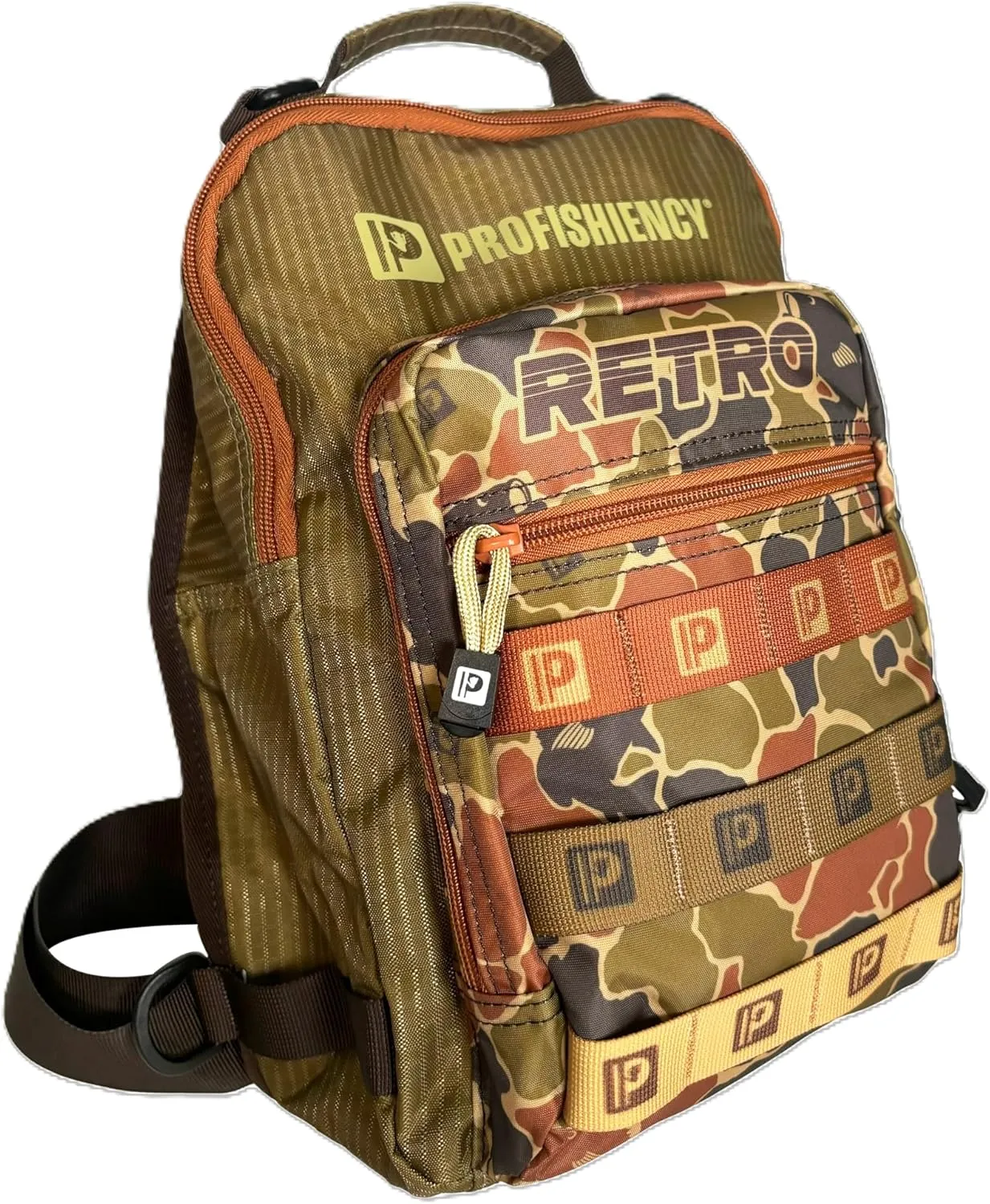 ProFISHiency Retro Green Tackle Sling Bag