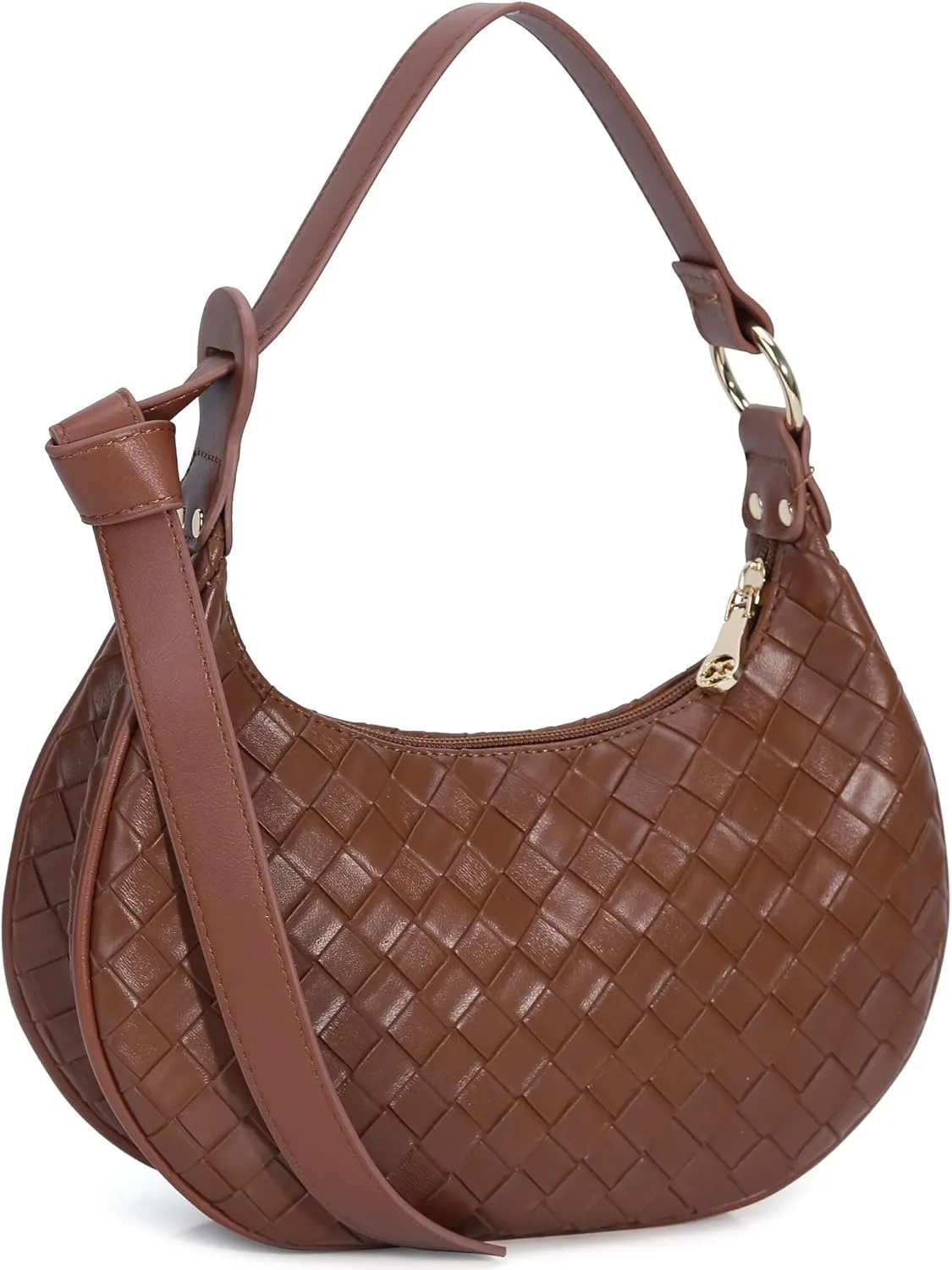 Purse Shoulder bag for women, Cute Mini Clutch Zipper Hobo Tote Handbags