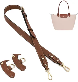 Purse Straps Replacement, Leather Handbag Crossbody Shoulder Strap Kit Adjustable for Small Tote Bag Women