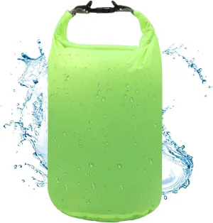R2Depot Waterproof Dry Bag, 5L/10L/20L/40L/70L Dry Storage Bag for Kayaking, Gym, Hiking, Swimming (Green, 40L)