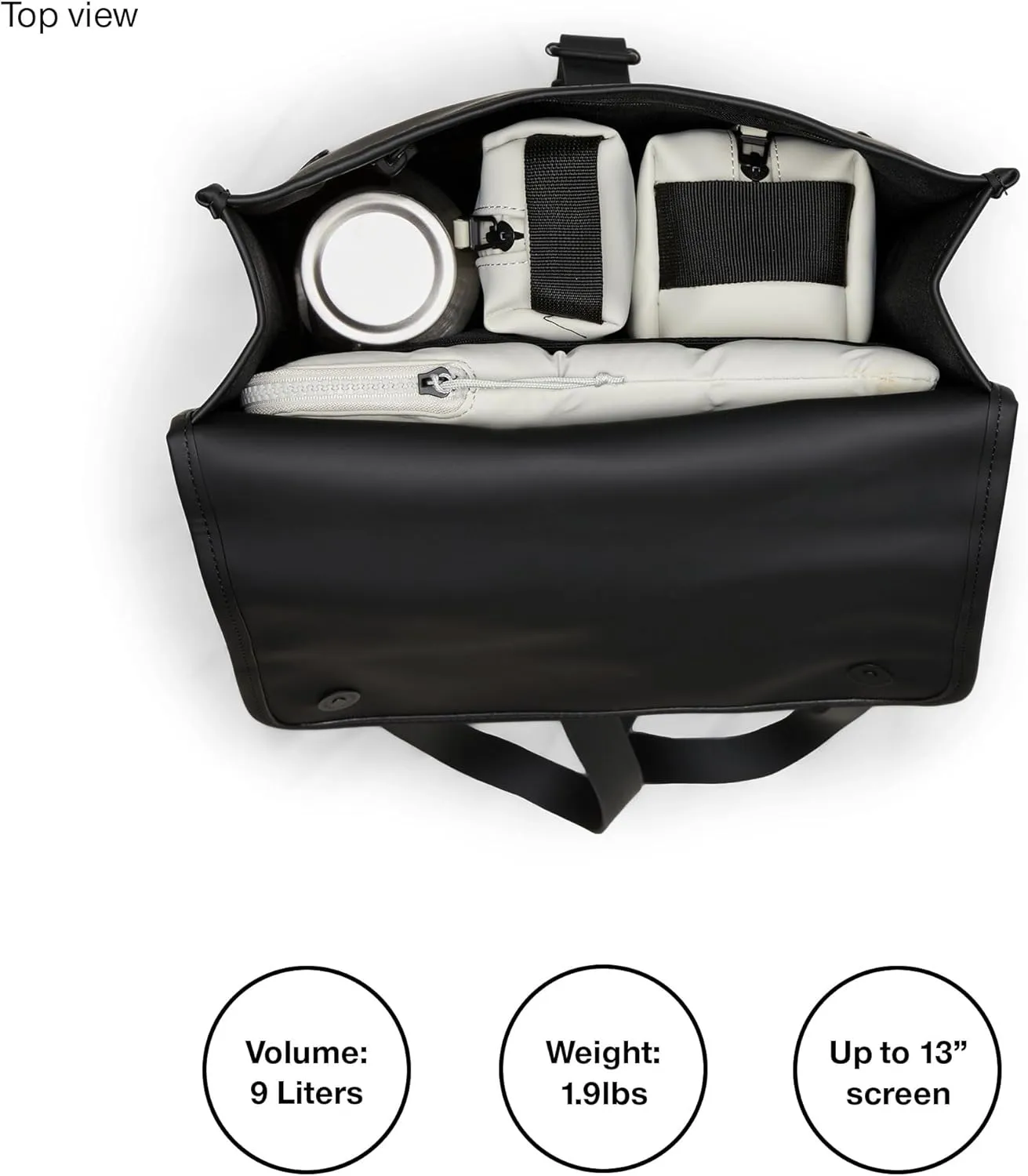 RAINS Backpack Mini - Black