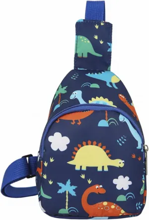 Ralcosuss Kids Cute Animal Dinosaur Unicorn Crossbody Chest Sling Bag Shoulder Bag for Girls Boys