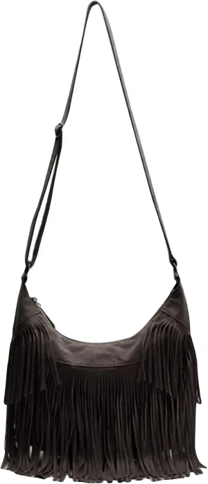 RARITYUS Women Fringe Tassel Shoulder Bag Large Leather Tote Handbag Hobo Crossbody Bag