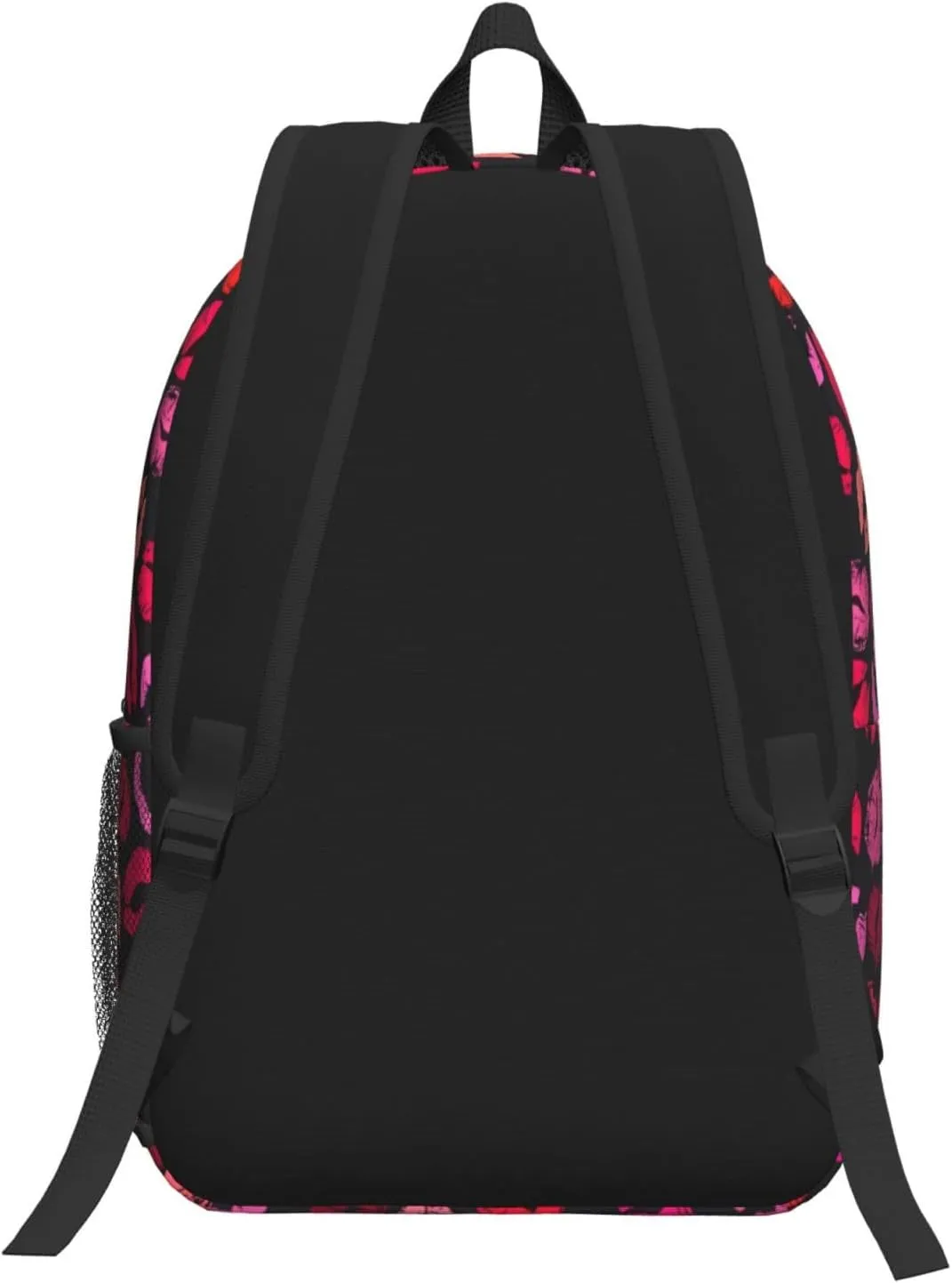 Red Nice Lip Imprint 17 Inch Backpacks Multipurpose Laptop Backpack Double Shoulder Bag for Men Women Gifts
