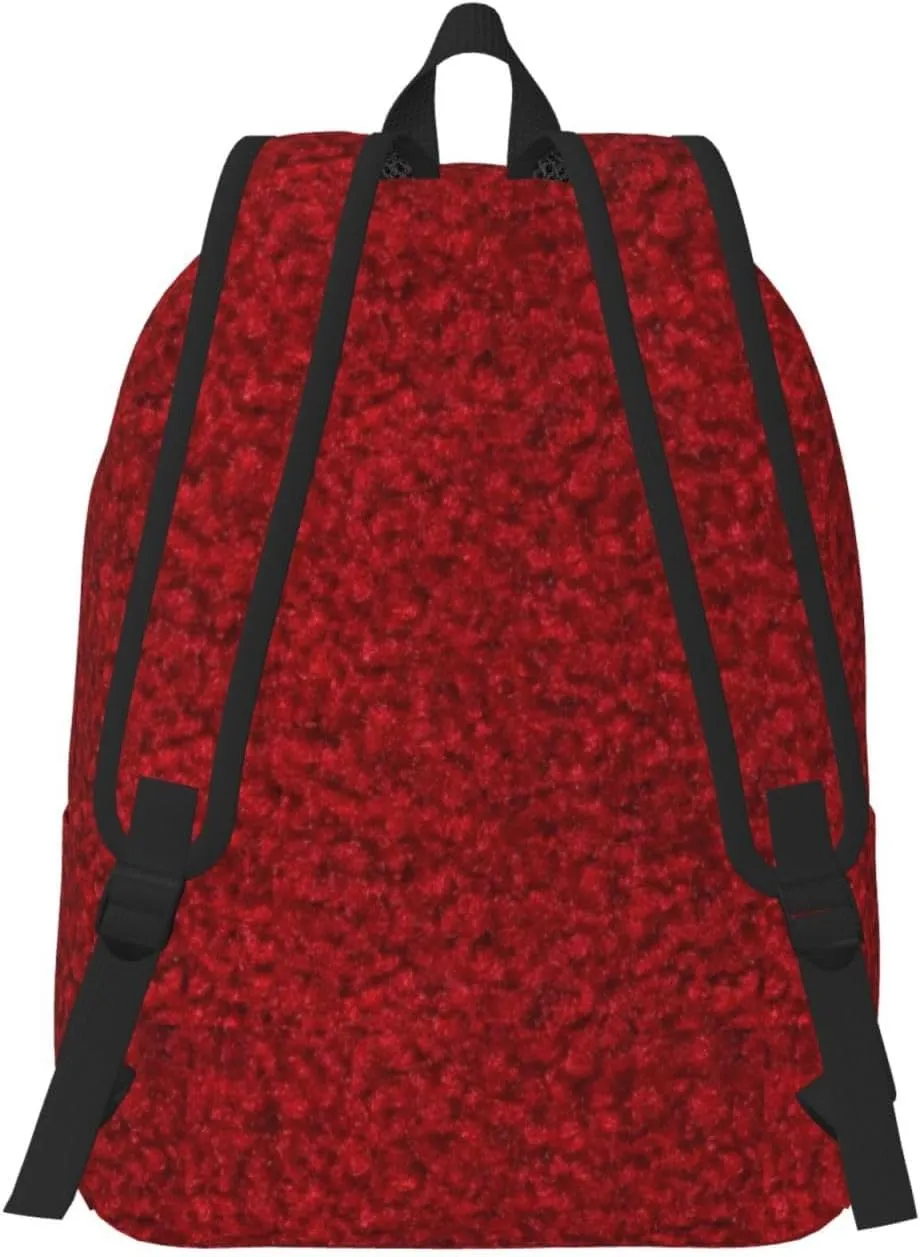 Rose represents love Printed backpack, travel bag, canvas shoulder bag, canvas casual lightweight backpack