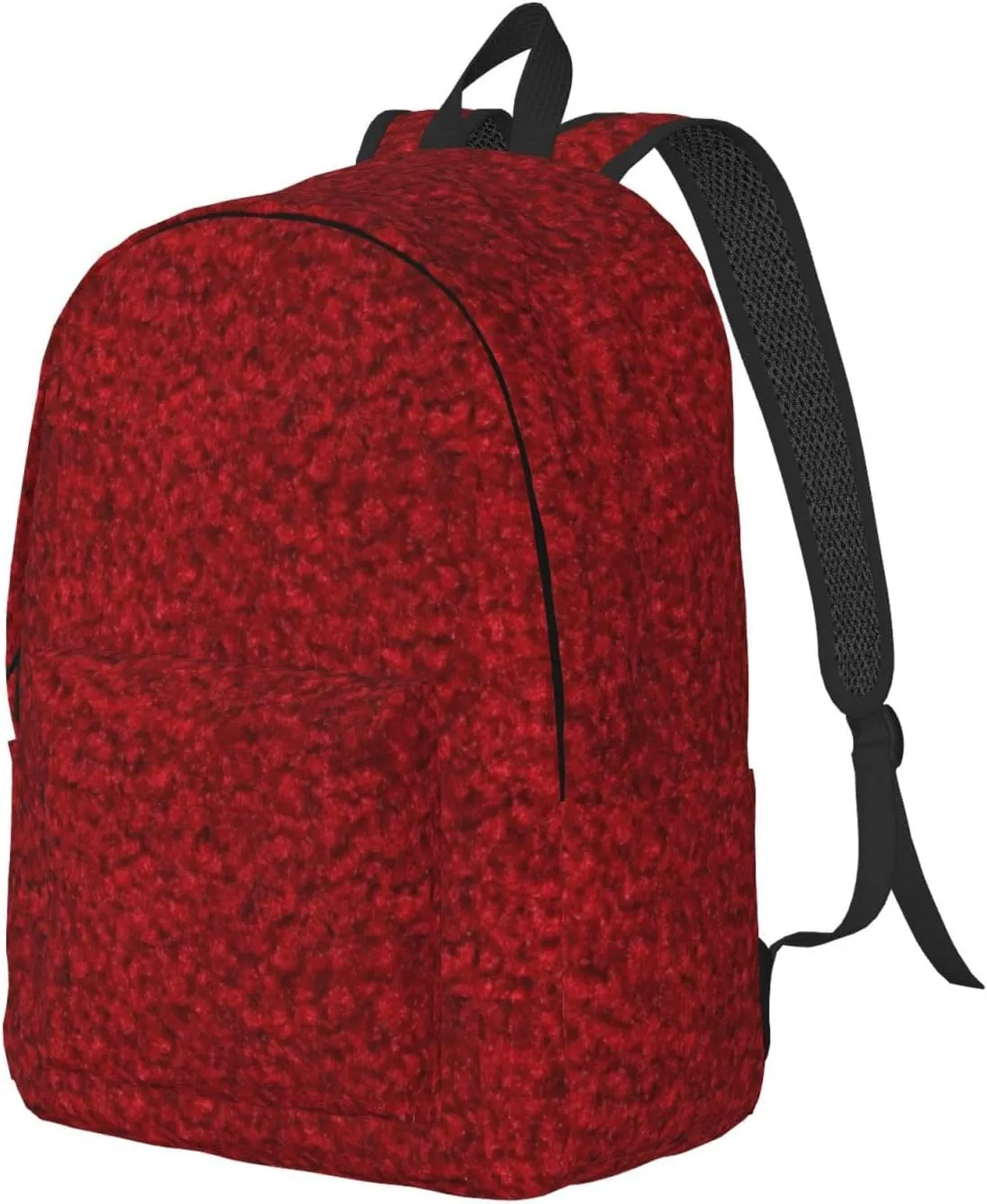 Rose represents love Printed backpack, travel bag, canvas shoulder bag, canvas casual lightweight backpack