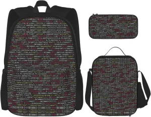 Rrx44z-500-Fe5fbc067bebdc7e9d61b99b4d985 Print Comfortable Adjustable Shoulder Casual Fashion Backpack Lunch Bag Pencil Case