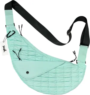 SASH Nylon Half Bag - Women's Sling Bag with RFID Protection - Half Left Hip - Great for Travel