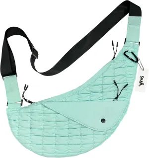 SASH Nylon Half Bag - Women's Sling Bag with RFID Protection - Half Left Hip - Great for Travel