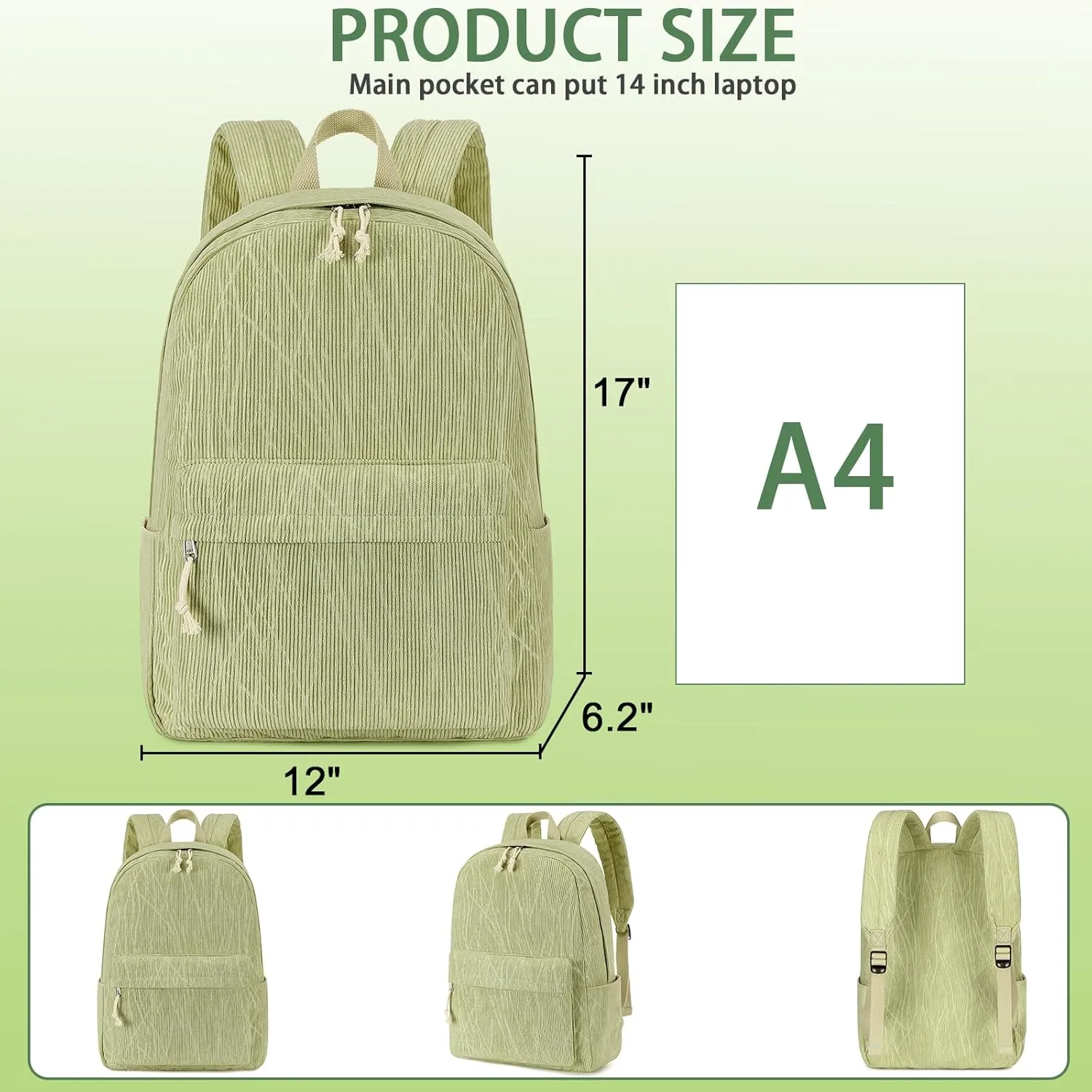 School Backpack Teen Girls Lightweight Bookbags Elementary Middle School College Back Pack Women Laptop Casual Daypacks