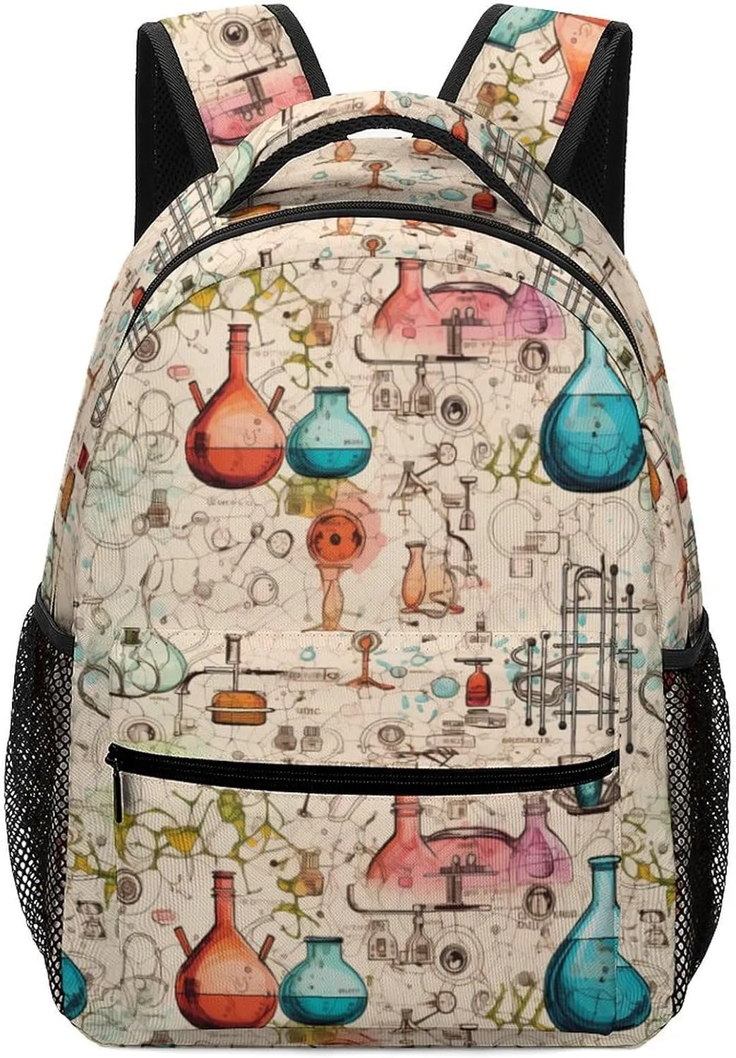 Science Chemical Knowledge Laptop Backpack Casual Backpacks Travel Daypack Lightweight Bag for School Work